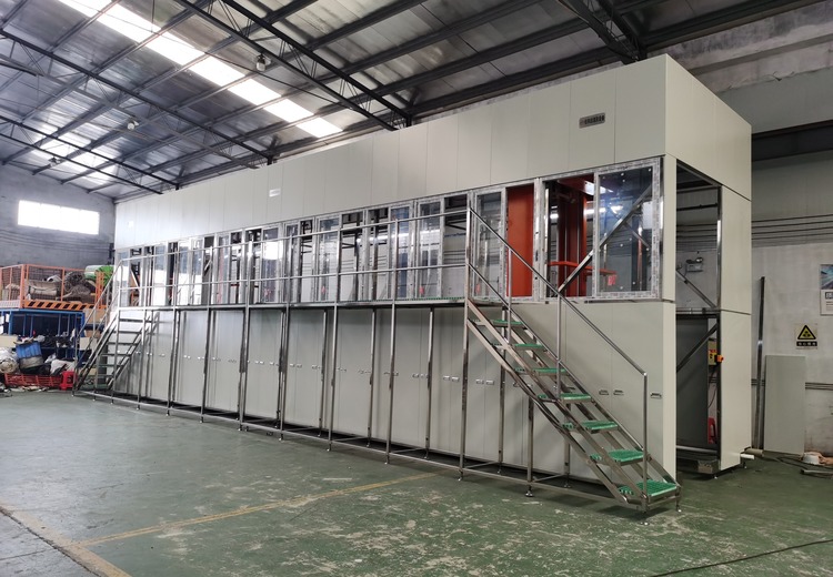 主打非标定制工业清洗烘干设备，品类全、自动化高，广泛适配多行业，自主研发品质可控
