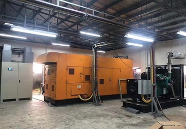 深圳智稳电源非接触式稳压器配套发电机设备使用。出口俄罗斯