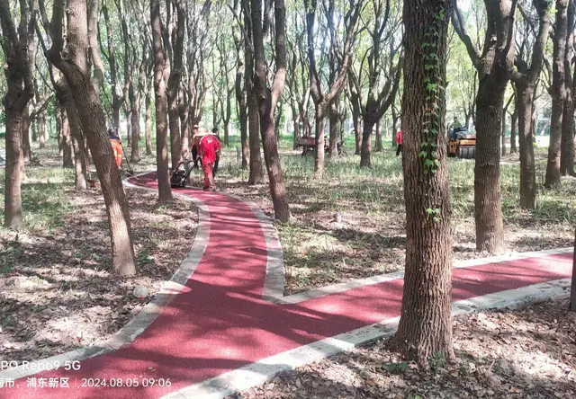 市政彩色沥青路面施工