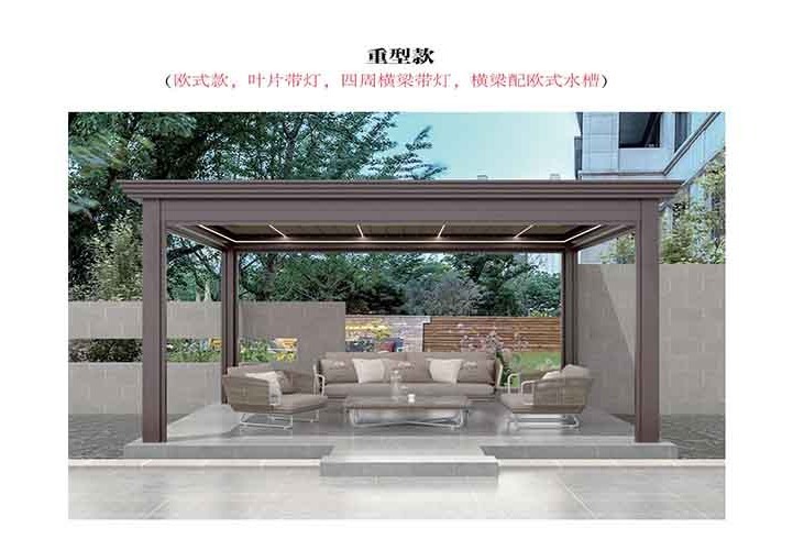 欧式重型升级款凉亭：大气适配多场景，结构稳固排水优，源头定制专属庭院空间