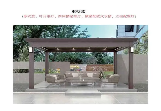 欧式重型款配水槽配壁灯凉亭