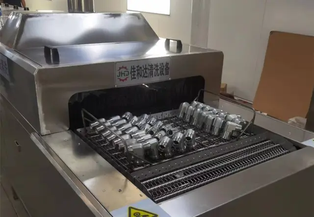 履带式超声波清洗机烘干机