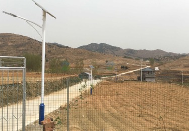 山东龙延太阳能路灯高杆