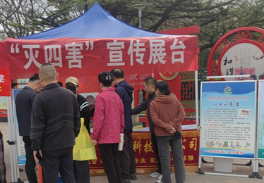 共青团城关区联合洁馨科技开展 &ldquo;灭四害&rdquo; 公益宣传活动，守护市民健康生活