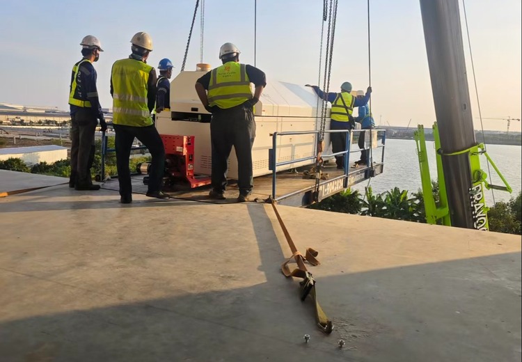 地下室等狭小受限空间重型设备吊装下坑一体化服务，全流程保障精准就位