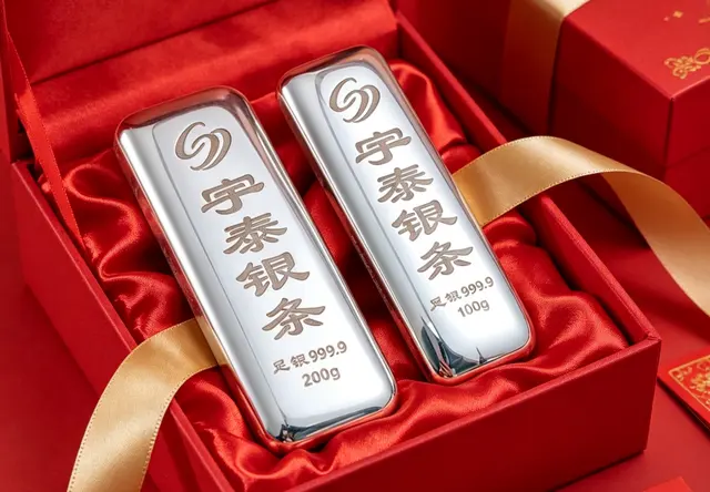 宇泰投资银条100克与200克