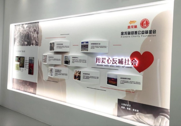 金龙鱼公司文化墙｜杭塘文化・设计制作安装一站式服务