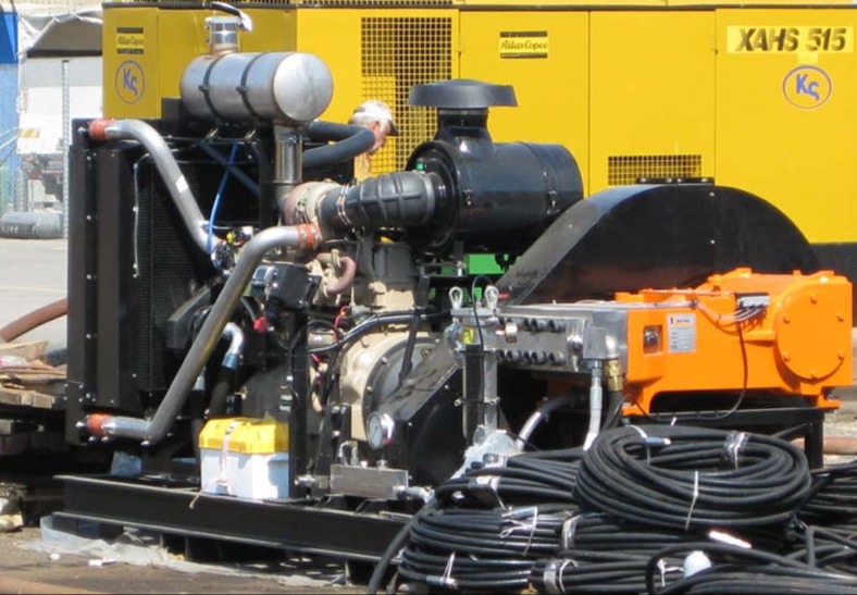 燃油高压清洗机