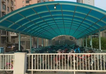 PC阳光板停车棚