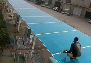 PC阳光板车棚