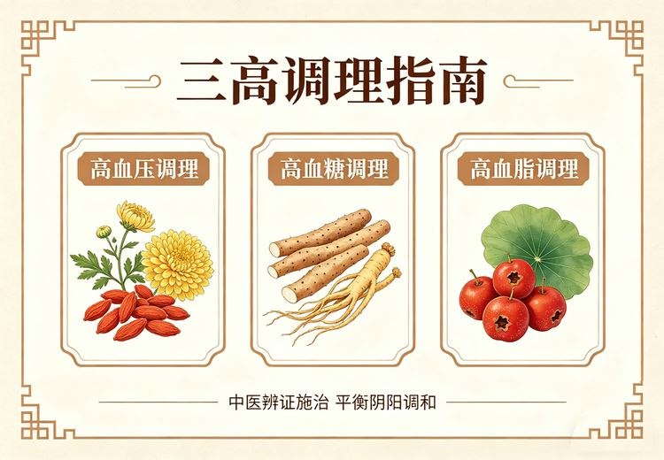 中医调理秘籍：清淡饮食规律作息，按摩穴位控三高，助你代谢平稳