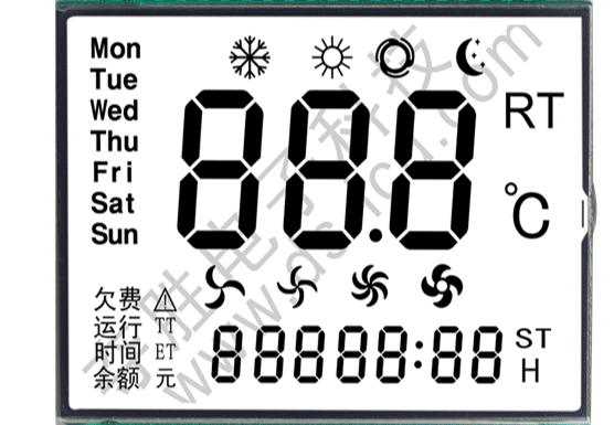 TN正显高颜值空调温控器，时尚外观与精准控温结合，畅享舒适生活