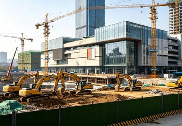 城市大型商业综合体基建工程