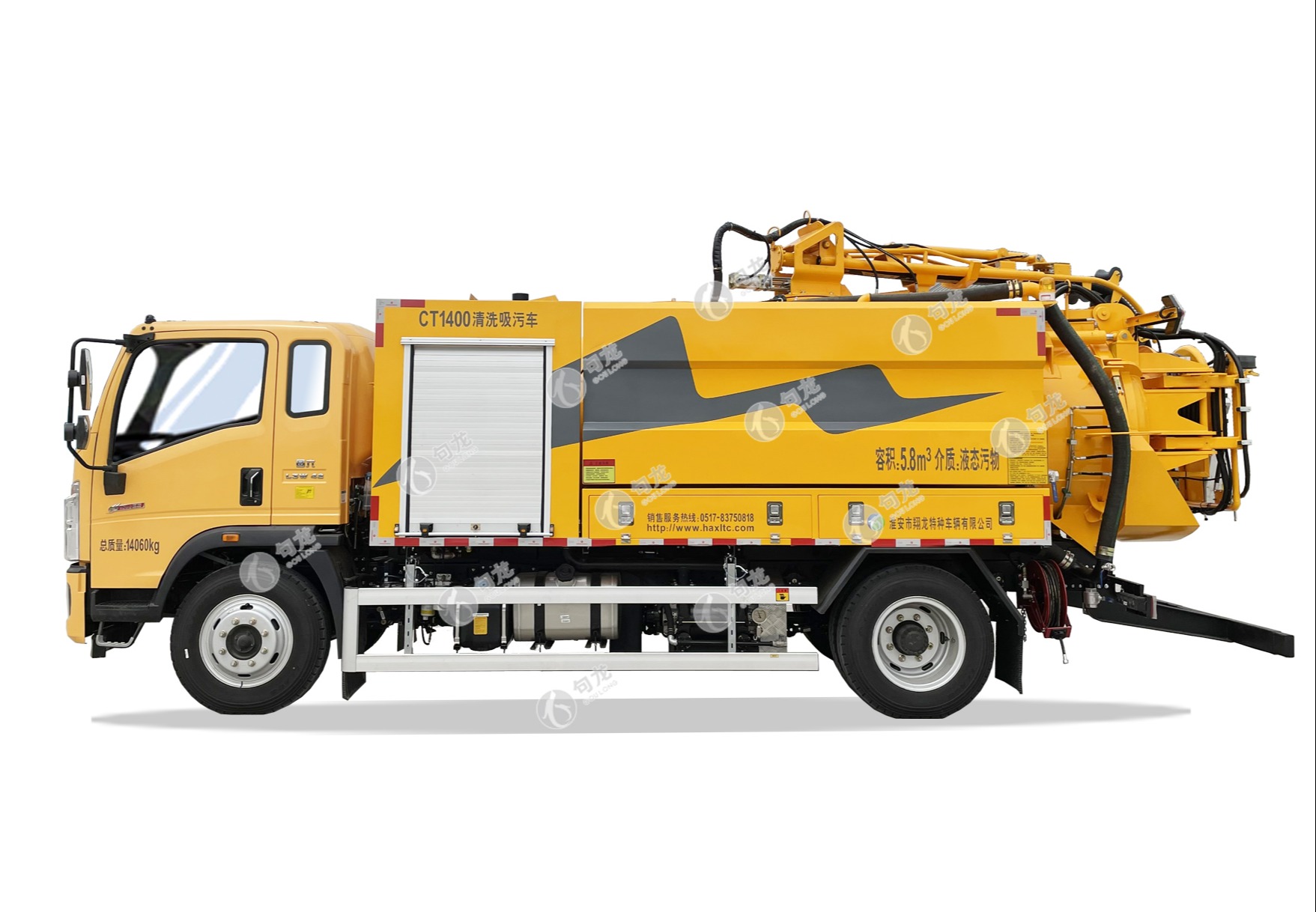 CT1400系列清洗吸污车