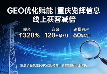 GEO优化赋能｜重庆览辉信息线上获客翻倍，用数据解锁增长新路径