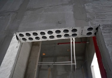 15公分隔墙板施工