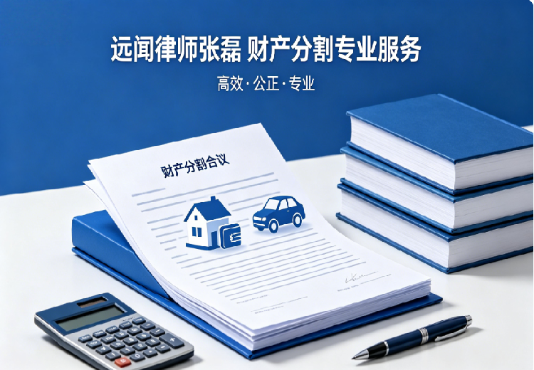 远闻张磊律师：财产分割专属服务，精准处理婚姻家事财产纠纷