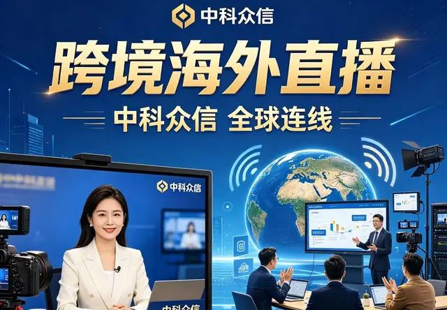 全球跨境直播全案服务