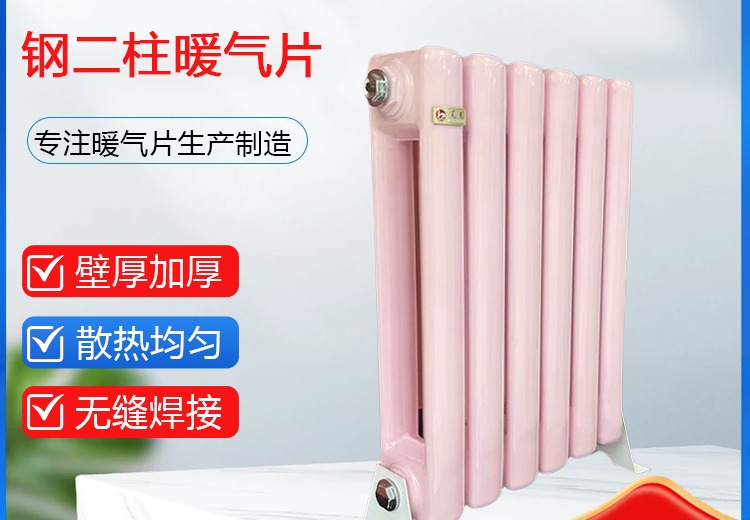 钢二柱暖气片