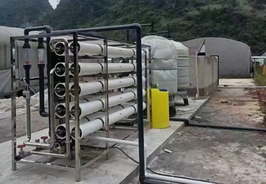 山西某工厂 10t/h 反渗透净化水设备工程案例