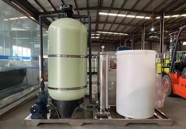 天津某颜料厂 20t/h 软化水设备工程案例