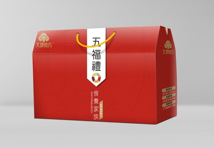 产品展示：呈现精美五福礼效果图，领略独特魅力与品质
