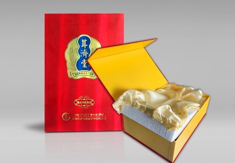 产品展示：茸济堂内托食品包装定制，精美设计展现独特魅力