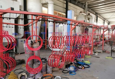 儿童车圈喷涂线设备