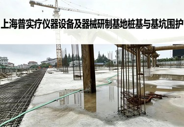 上海普实疗仪器设备及器械研制基地桩基与基坑围护工程