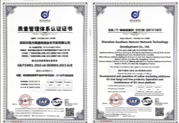 ISO9001 质量管理体系认证