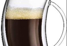 双层波浪杯身玻璃杯