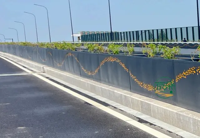 B014-3高架桥梁花箱花架