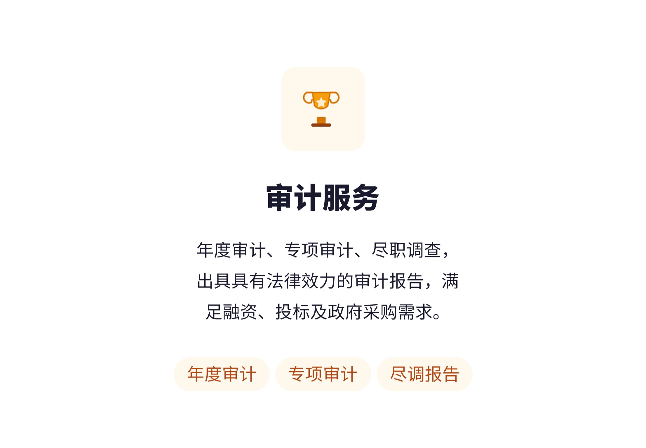 审计服务