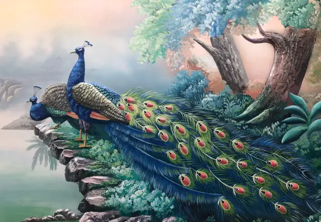 别墅浮雕壁画