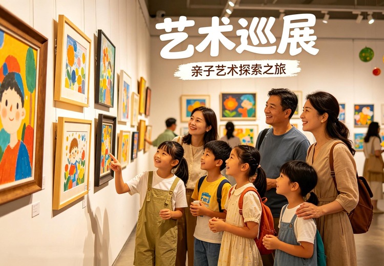 童萌文化焕新，多场儿童艺术巡展研学来袭，重新定义儿童艺术价值