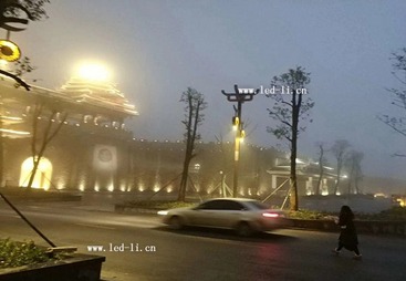 湖南上葆古国亮化
