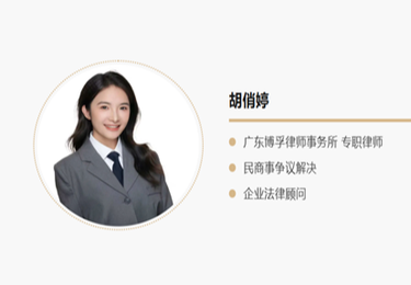 胡俏婷 专职律师--合同纠纷，股权纠纷等民商事领域