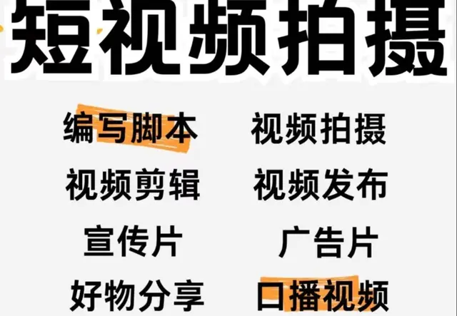 短视频制作拍摄