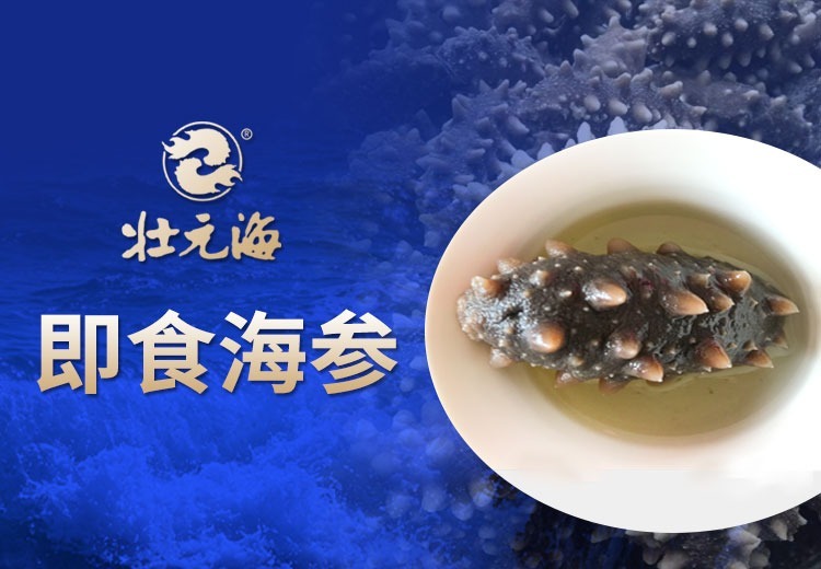 壮元海即食海参：大连长海优质出品，零添加营养足，多认证保品质