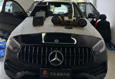奔驰GLC43升级法国劲浪音响系统