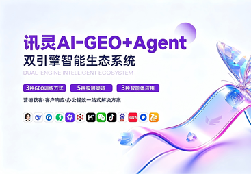 滨州市讯灵GEO+Agent双引擎智能生态系统