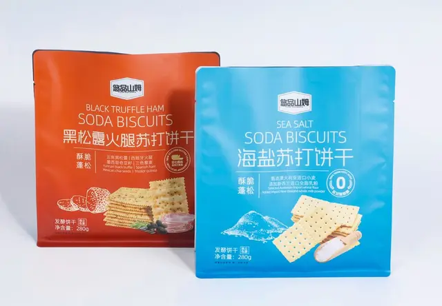 八边封袋黑松露饼干