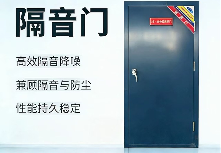 高品质隔音门：原料优、工艺精、管控严，适配多场景，源头直供售后佳
