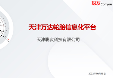 天津市万达轮胎集团有限公司信息化