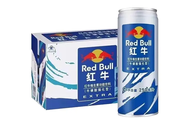红牛加强型牛磺酸强化型维生素功能饮料