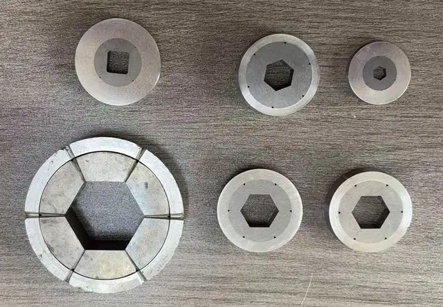 六片六角组合模具
