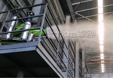 山西煤业防冻型超细雾雾炮机