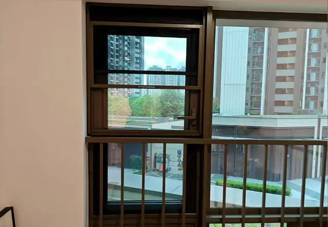 可拆洗纱窗安装效果
