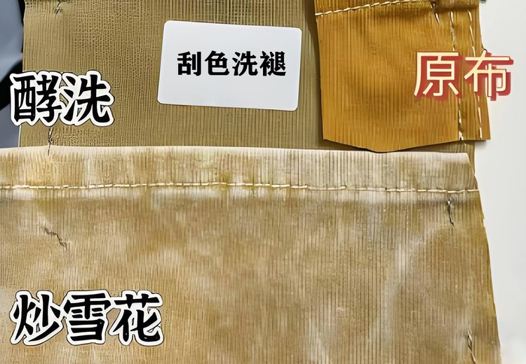 刮色酵洗工艺打造复古成衣，线位肌理凸显，开启穿越时空的穿搭对话