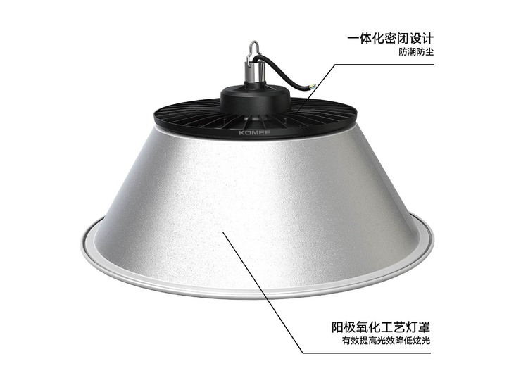 德普H5系列工厂灯：节能高效、精准控光，多种特性适配多类工业照明场所